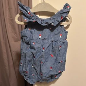 Cat & Jack patriotic bubble